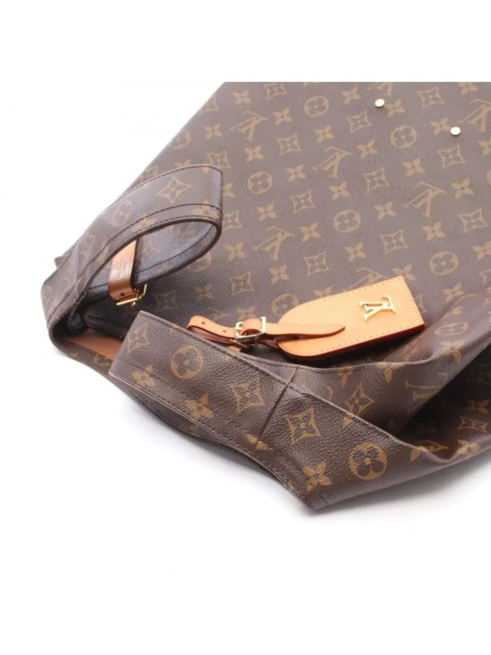 Louis Vuitton Handbag Atlantis GM Monogram 2-Way Canvas Leather